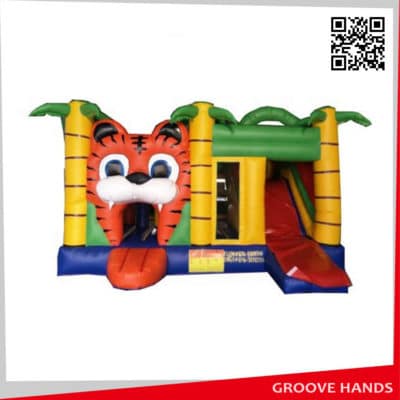 Commercial Tiger Inflatable House for Kids (NL002)
